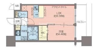 芦原橋駅 徒歩5分 11階の物件間取画像